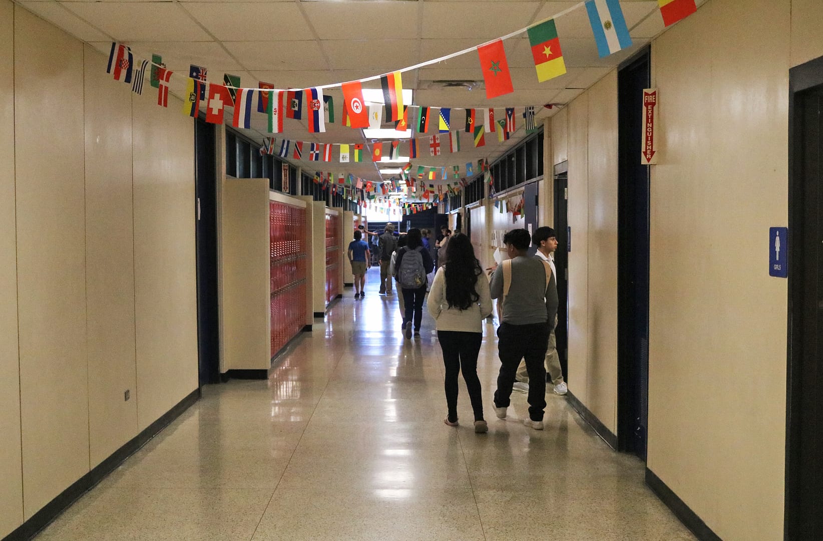 Inside of Corsicana High School 2024